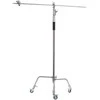 Apšvietimo stovas - Caruba C stovas su boom ranka ir ratais LS 9W 330cm 10kg