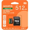 Atminties Kortelė - ADATA Speed Plus 512 GB Micro SDXC 180 MB/s Skaitymas, 160 MB/s Rašymas