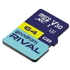 Atminties Kortelė - GoodRam Rival M3AA 64 GB Micro SDXC V30 UHS-I U3 100 MB/s