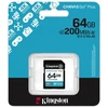 Atminties Kortelė - Kingston Canvas Go! Plus 64GB SDXC 200MB/s UHS-I V30