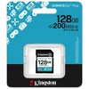 Atminties Kortelė - Kingston Canvas Go! Plus 128GB SDXC UHS-I 200MB/s C10 U3 V30