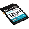 Atminties Kortelė - Kingston Canvas Go! Plus 128GB SDXC UHS-I 200MB/s C10 U3 V30