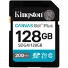 Atminties Kortelė - Kingston Canvas Go! Plus 128GB SDXC UHS-I 200MB/s C10 U3 V30