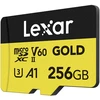 Atminties kortelė LEXAR MICROSD GOLD UHS-II, R280/W100 C10/A1/U3 (V60) 256 GB