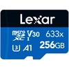 Atminties Kortelė - Lexar High-Performance 633x 256GB Micro SDXC, 100 MB/s, SD Adapteris