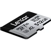 Atminties kortelė Lexar Micro SDXC Professional Sidabrinis Plus UHS-I/U3/A2/4K R205/W150 (V30) 512GB