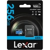 Atminties Kortelė - Lexar High-Performance 633x 256GB Micro SDXC, 100 MB/s, SD Adapteris
