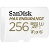 Atminties kortelė SanDisk Max Endurance microSDXC 256GB Class 10 U3 + Adapter