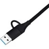 Atminties kortelių skaitytuvas - JJC CR CFB kortelių skaitytuvas USB 3.2 Gen2 Type C/USB A juodas