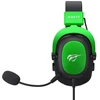 Havit H2002d Ausinės su laidu su lankeliu ant galvos Gaming Juodas, Žalias