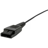 Ausinės - Jabra BIZ 2300 Duo, NC, Juoda, Laidinės Binauralinės, Triukšmo Slopinimo Mikrofonas, Juoda