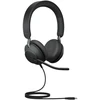 Ausinės - Jabra Evolve2 40 SE UC Stereo, Triukšmo Izoliacija, 3 Mikrofonai