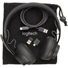 Ausinės - Logitech Zone Ausinės su laidu, Dviejų Triukšmo Slopinimo Mikrofonų, Teams Sertifikuotos