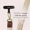 Dėklas MIO Lanyard strap Gold Marble