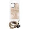 Dėklas MIO Lanyard strap Gold Marble