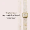 Dėklas MIO Lanyard strap Gold Marble