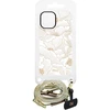 MIO Lanyard strap Baltas Roses