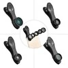 Ausinės Telefono Objektyvas - Apexel APL-DG5H 5-in-1 Rinkinys su Makro, Platus, Telefoto, Fish Eye, CPL