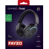 Ausinės - Trust GXT 490 FAYZO Per ausis žaidimų ausinės 7.1 USB Juoda