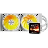 Aušinimo sistema - darkFlash DE240 vandens aušinimo sistema 315W TDP ARGB balta