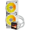 Aušinimo sistema - darkFlash DE240 vandens aušinimo sistema 315W TDP ARGB balta