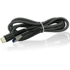 Automobilinis įkroviklis - everActive CC-25 12W Dviejų USB-A Prievadų Su USB-C Kabeliu LED, Juoda