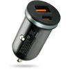 Automobilinis įkroviklis everActive CC-30Q USB + USB-C QC 3.0 PD 35W