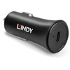 Automobilinis įkroviklis - LINDY 27W USB Type C PD automobilinis įkroviklis 12-24V DC