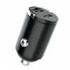SEEK TOTI 40W Dual Type-C Port Car Fast Charger, Juodas