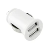 TOTI Dual USB Car Charger with micro usb cable 1m 2.1 A, Baltas