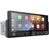 Automobilinis radijas - Kruger & Matz KM2017 1DIN CarPlay/Android Auto, 6,9 colio ekranas, Bluetooth 5.1
