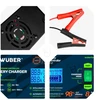 Microprocessor-controlled car battery charger 10 A 6–150 Ah 2–24 V W14018 WUBER