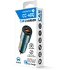 Automobilinis įkroviklis everActive CC-40Q USB QC3.0 + 2x USB-C PD 60W