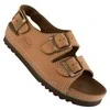 Avalynė - Scholl Air Bag Back Strap Sandalai (natūrali oda, zomšos padas, unisex) Ruda