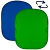 Backdrop - Lastolite Chromakey 1.5x1.8m Dvipusis Mėlynas/Zalias