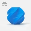 Cyan PLA 3D atspausdintas geometrinis pavyzdys