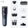 Barzdaskutė Barzdos Kirpimo Mašinėlė - Braun BeardTrimmer 7 BT7540 2 cm Juoda Mėlyna