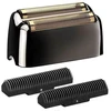 Tinklelio ir peiliukų rinkinys plaukų skutimo mašinėlei BaByliss PRO Replacement Foil Head 2 Cutters GunsteelFX FXRF2GSE, skirtas plaukų skutimo mašinėlei FXFS2GSE