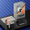 Barzdaskutė Elektrinis Skustuvas - Metz Traveller Skustuvas, 18 Peiliukų, 9 000 Aps./Min., USB-C, Atsparus Vandeniui, Oranžinis