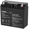 Baterija - AGM Vipow 12V 17Ah Uždaros Švino Rūgšties Baterija UPS, Signalizacijos Sistemoms, Avarinei Apšvietimui, Juoda
