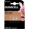Baterijos - Duracell 357 303 SR44 Sidabro Oksido 1,5 V, 2 vnt.