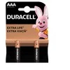 Baterija - Duracell AAA LR03 1.5V Alkalinė 2-vnt.