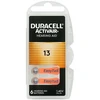 Baterija - Duracell Activair 13 klausos aparato baterija, 6 vnt.