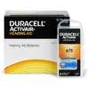 Baterija - Duracell ActiVair 675 Klausos Aparato Baterija 1.45V, 6 vnt.