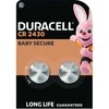 Ličio baterija Duracell CR2430 DL2430 ECR2430 3V 2BL