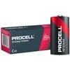 Baterija - Duracell Procell Intense LR14 10-vnt. Alkalinės 1.5V Baterijos, Didelės Talpos, Juoda
