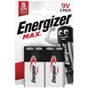 Baterija - Energizer Max 9V 2 vnt.