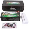Gens ace G-Tech 5500mAh 4S1P 14.8V 60C HardCase RC automobilio Lipo baterija