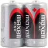 Baterija - Maxell R14 2TAC 1.5V Cinko-Anglies Baterijos 2-Pakuotė Juoda