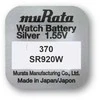 Baterija - Murata 370 Sidabro Oksidas 1.55V 9.5mm x 2.1mm 10 vnt.